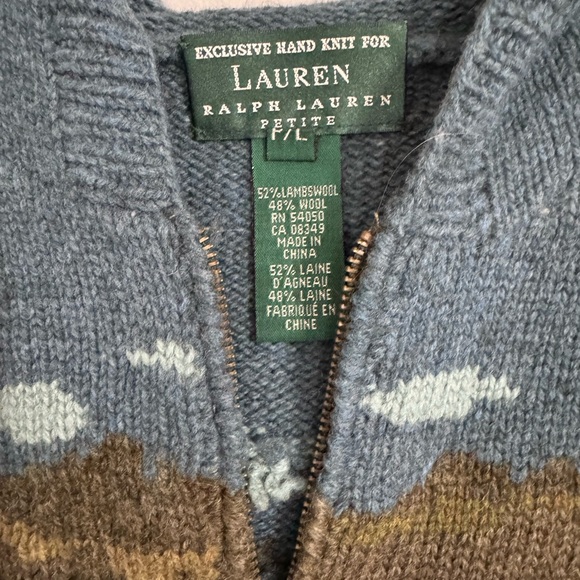 Vintage Ralph Lauren Hand Knit Jumper
The Hunt Country Sweater Womens - Picture 5 of 5